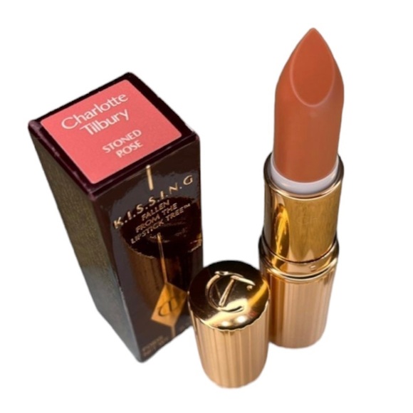 New in Box Charlotte Tilbury K.I.S.S.I.N.G Lipstick in Stoned Rose - Picture 4 of 10